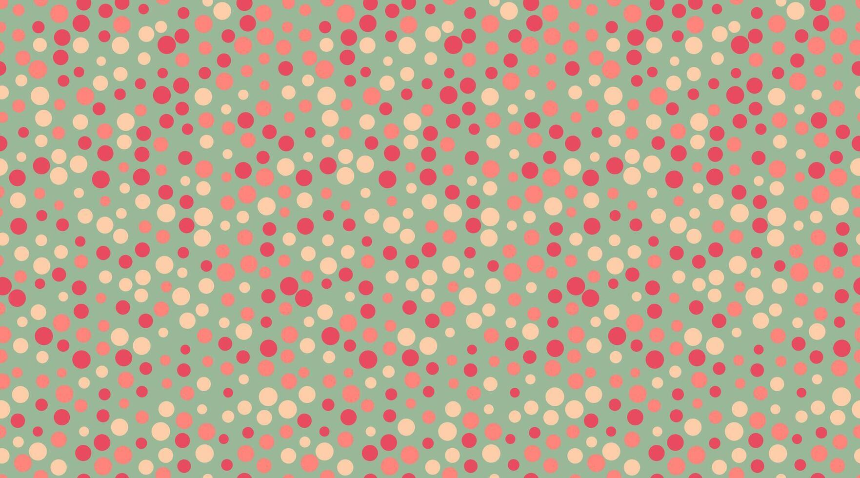 Round spotted pattern with abstract geometric circles. Ideal for seamless wallpapers, textile prints, or trendy backgrounds with a creative touch. vector