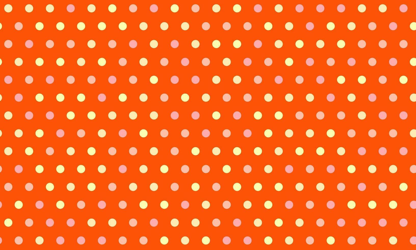 Polka dot pattern with colorful round spots, ideal for textile fabrics, seamless wallpapers, and abstract backgrounds with a geometric touch. vector