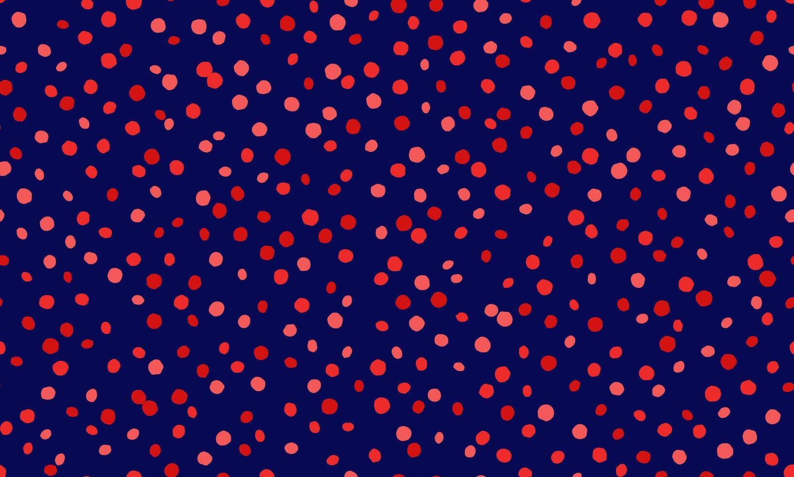 Abstract polka dot pattern with geometric circles, perfect for seamless textile prints, wallpaper, or modern poster backgrounds. A trendy and creative design. vector