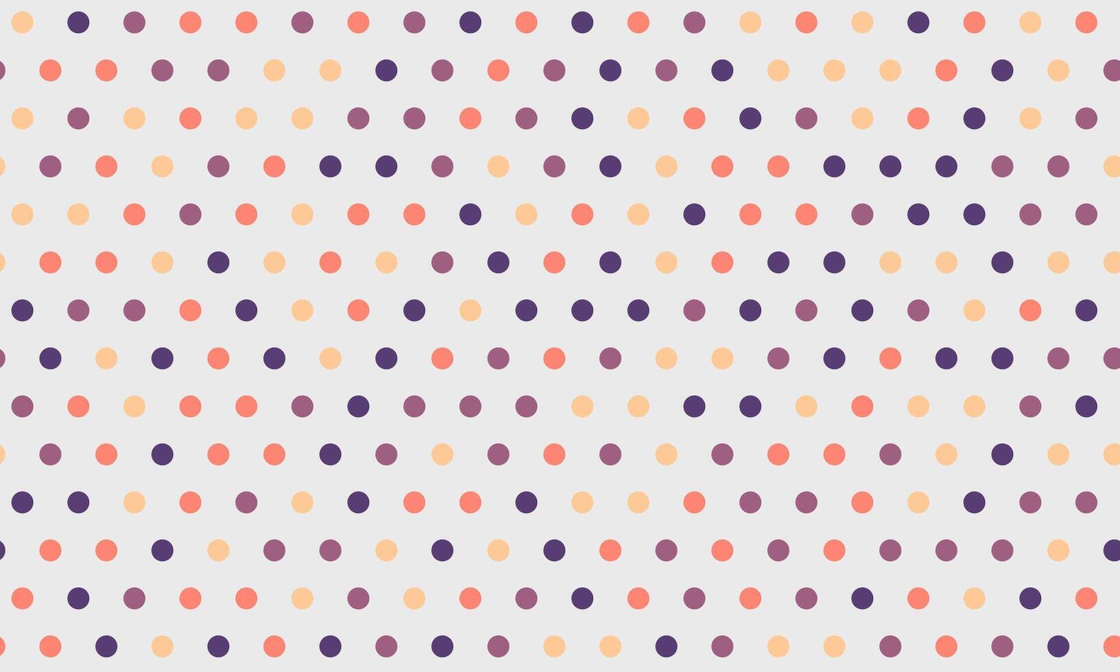 Round dotted pattern with geometric simplicity. Ideal for textile fabrics, wallpaper, or poster prints. Abstract design for seamless backgrounds. vector