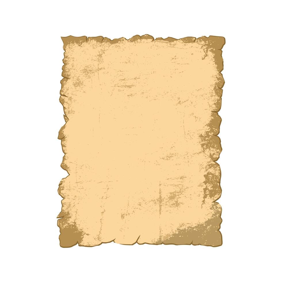 Abstract grunge vintage blank paper illustration vector