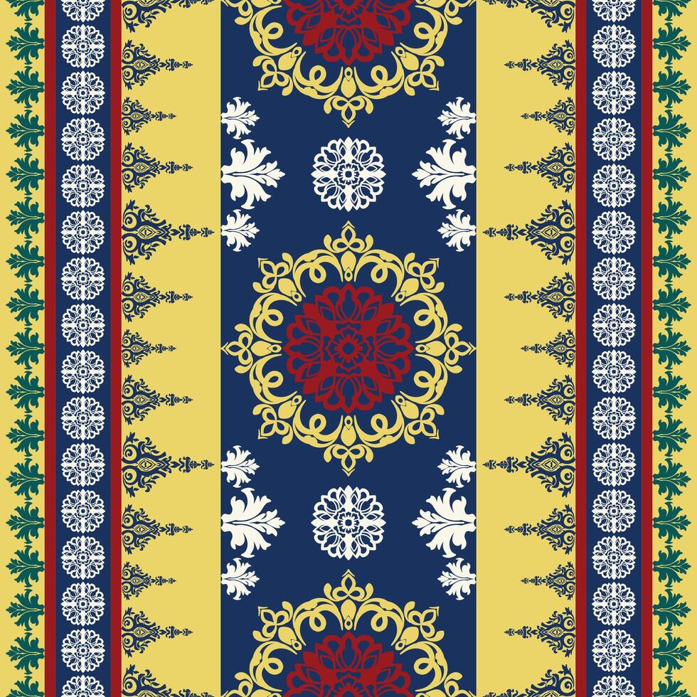 abstract ethnic art.seamless pattern in tribal,folk embroidery,and Indian style. Aztec geometric art ornament print.Design for carpet,cover.wallpaper,wrapping,fabric,clothing. vector