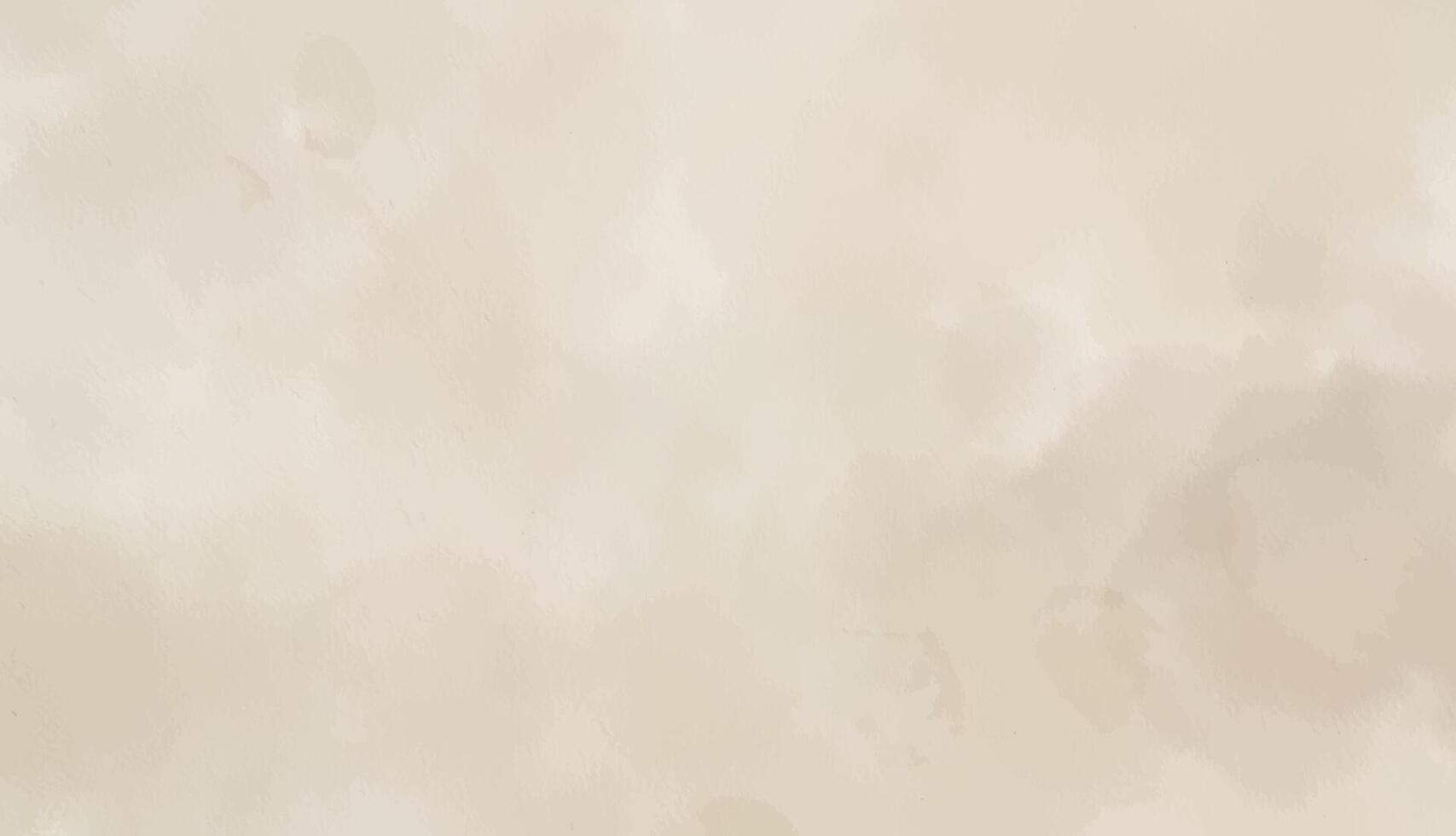 Abstract horizontal watercolor background. Brown hand drawn texture. Brush stroke painting pastel brown color watercolour vector