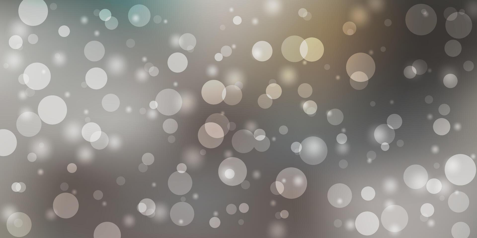 Winter bokeh soft light abstract background illustration, blurred texture with soft and defocused lights vector
