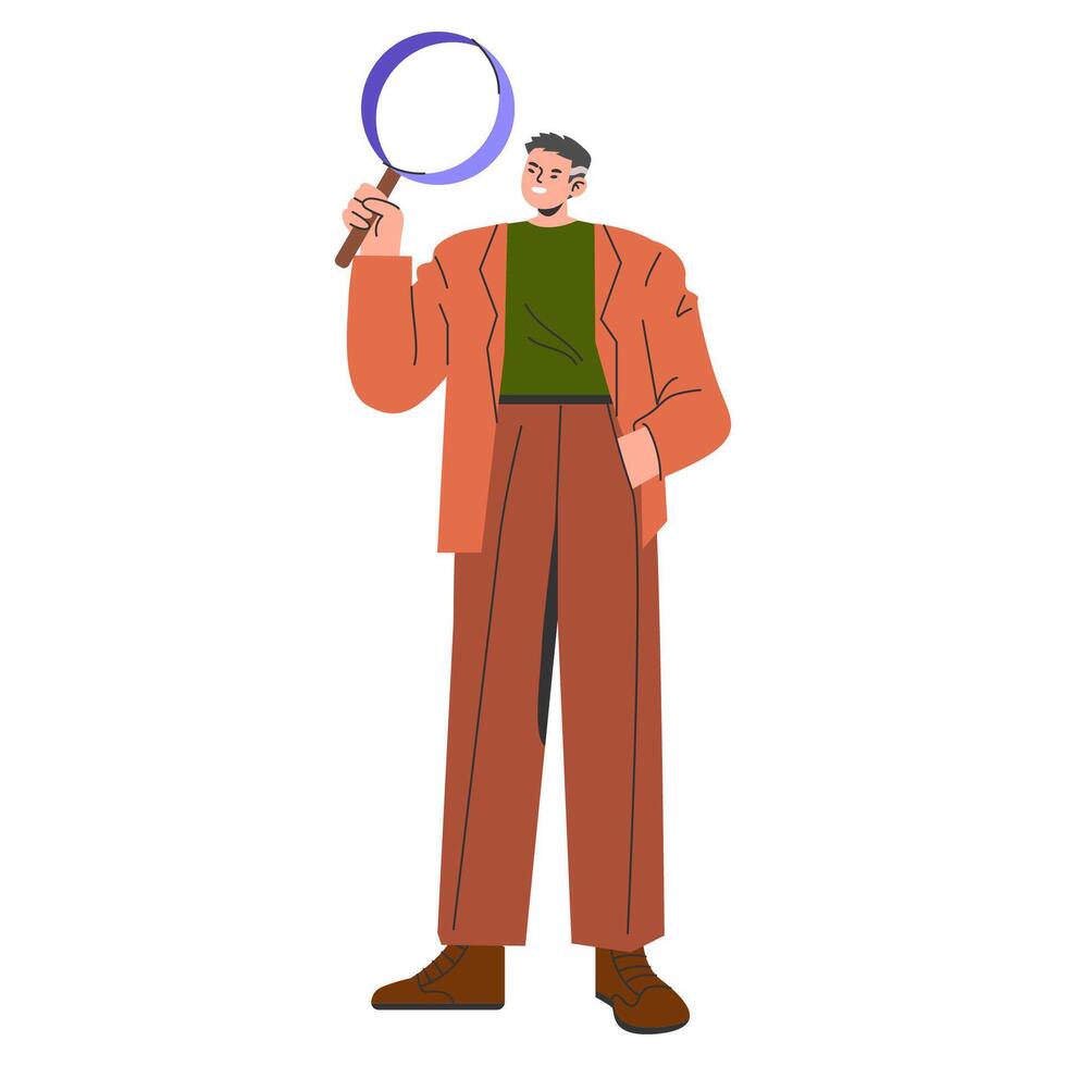 Diversity Businessman. Flat Illustration vector