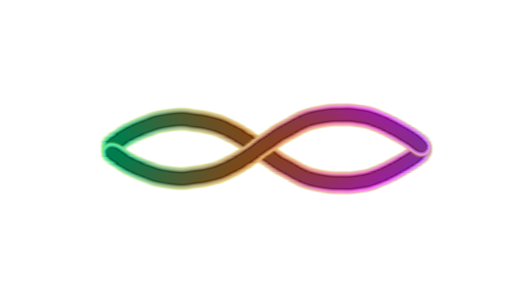 an infinite symbol on a transparent background png