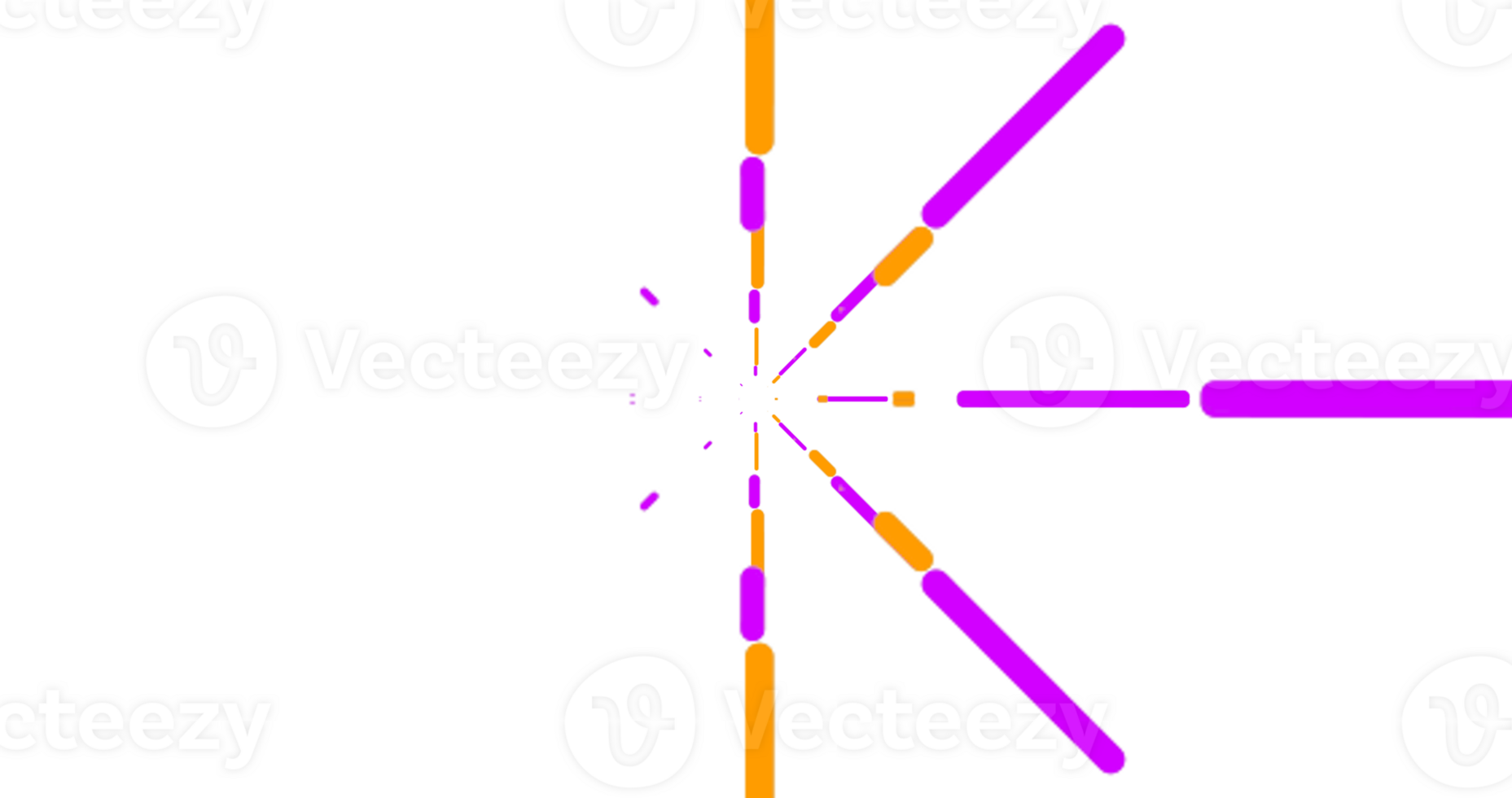 a purple and orange line on a transparent background png