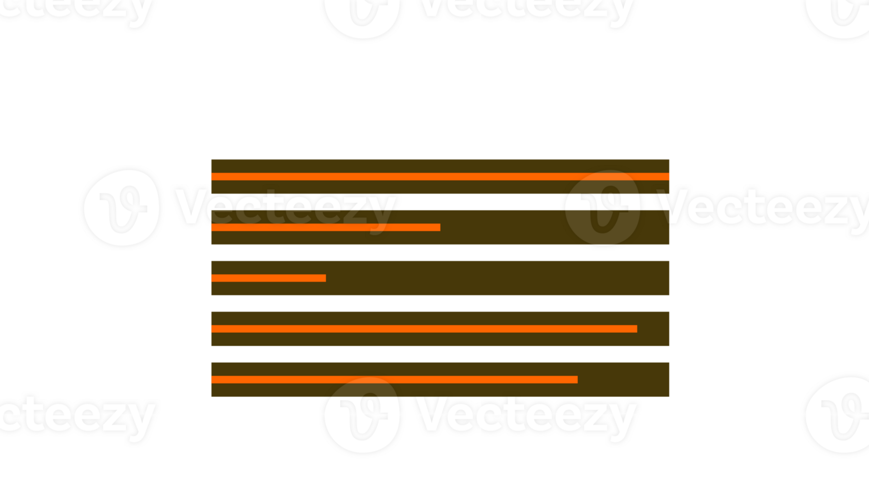 a brown and orange striped icon on a transparent background png