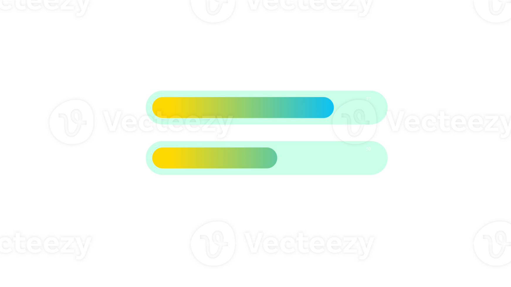 a colorful bar with two different colors png