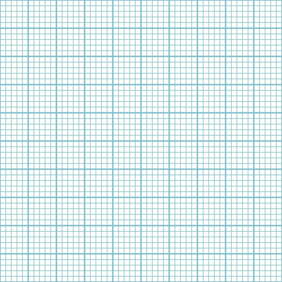 Millimeter graph paper grid. Grid paper wireframe pattern textured background. Used for notes graph documents business and education. vector