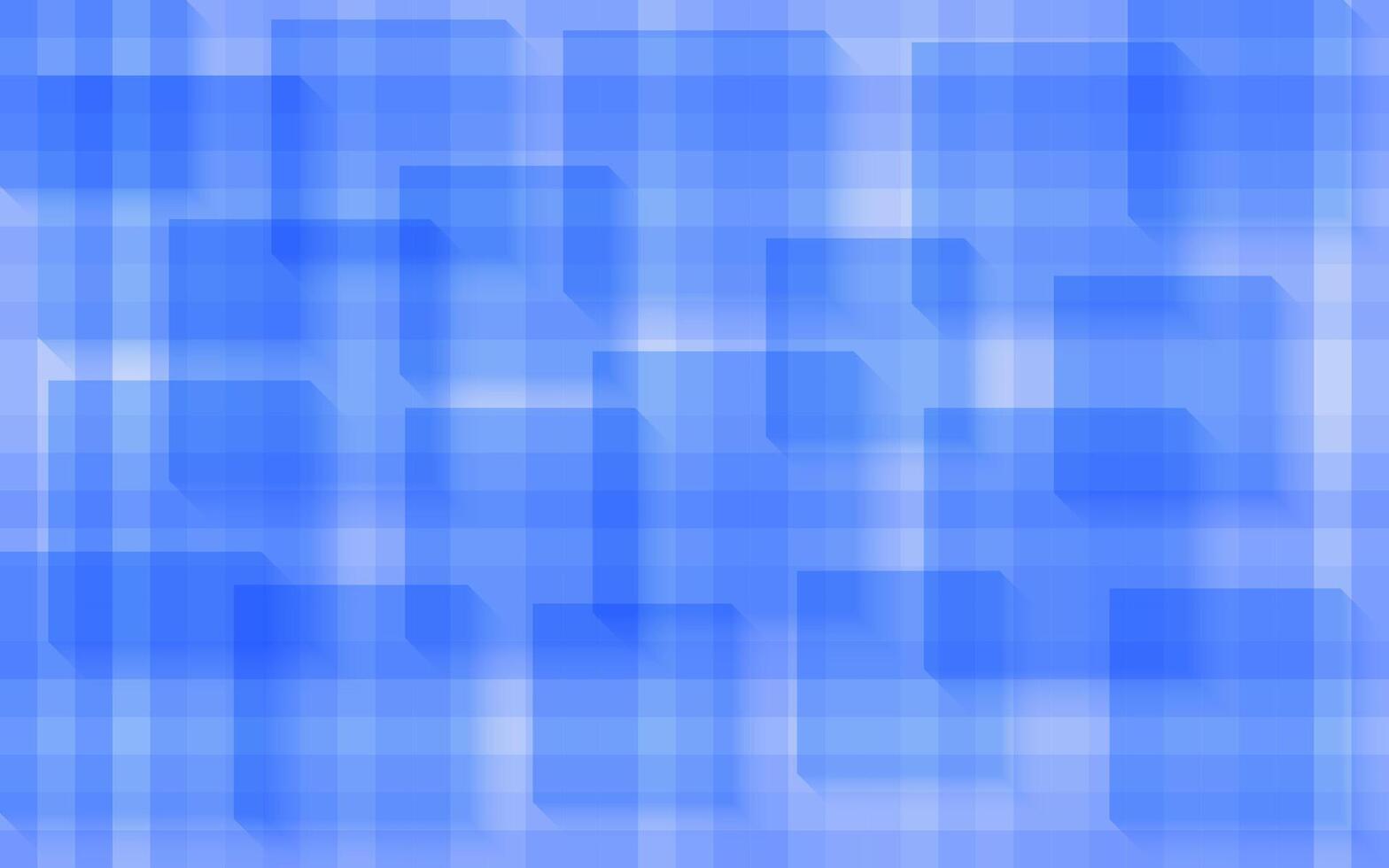Abstract Blue Grid Pattern with Soft Overlapping Shapes vector