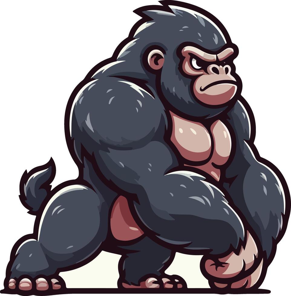 Celebrating World Gorilla Day vector