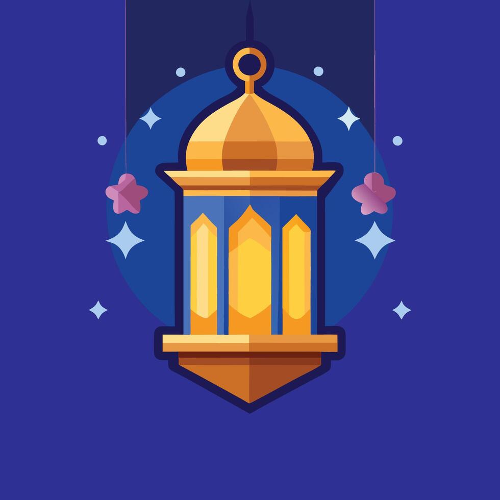 Ramadan kareem islamic holiday illustration vector