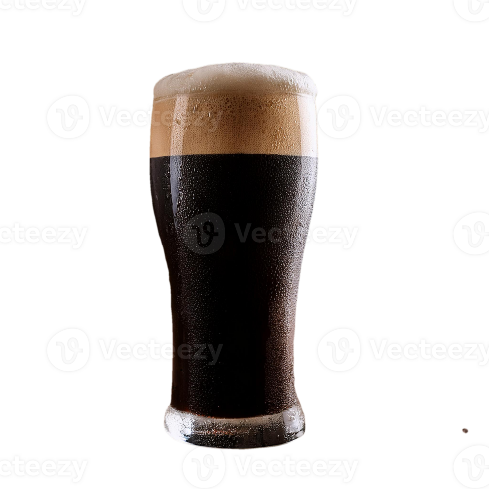 pint of dunkel beer, png
