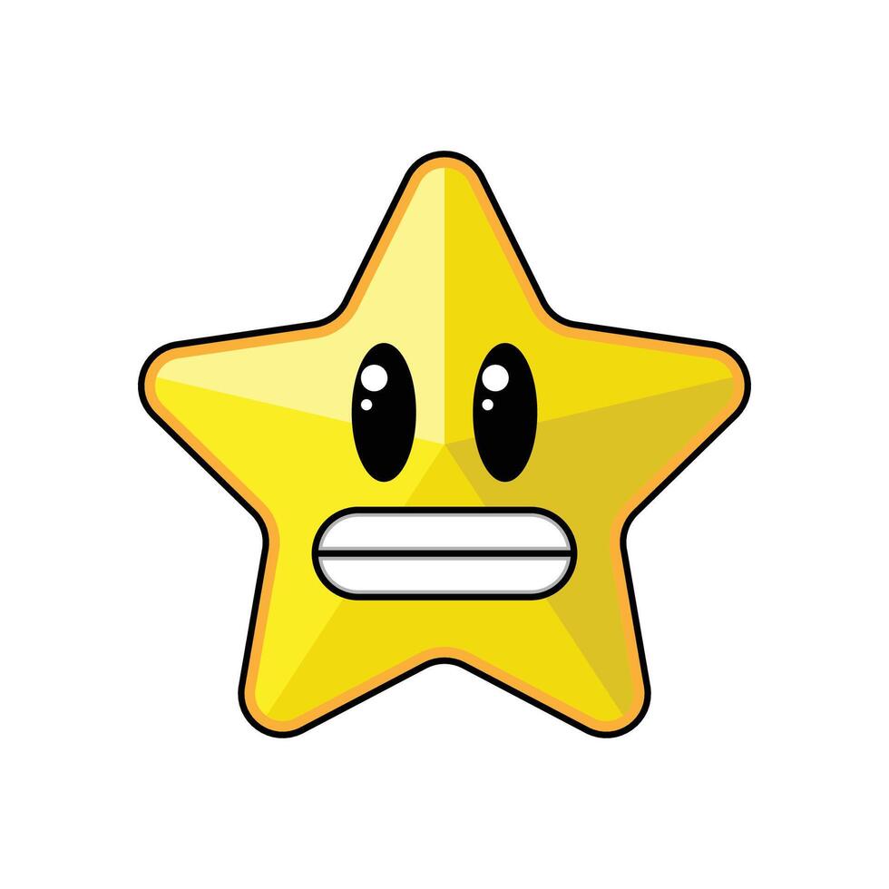 The Illustration of Star Bold Game vector