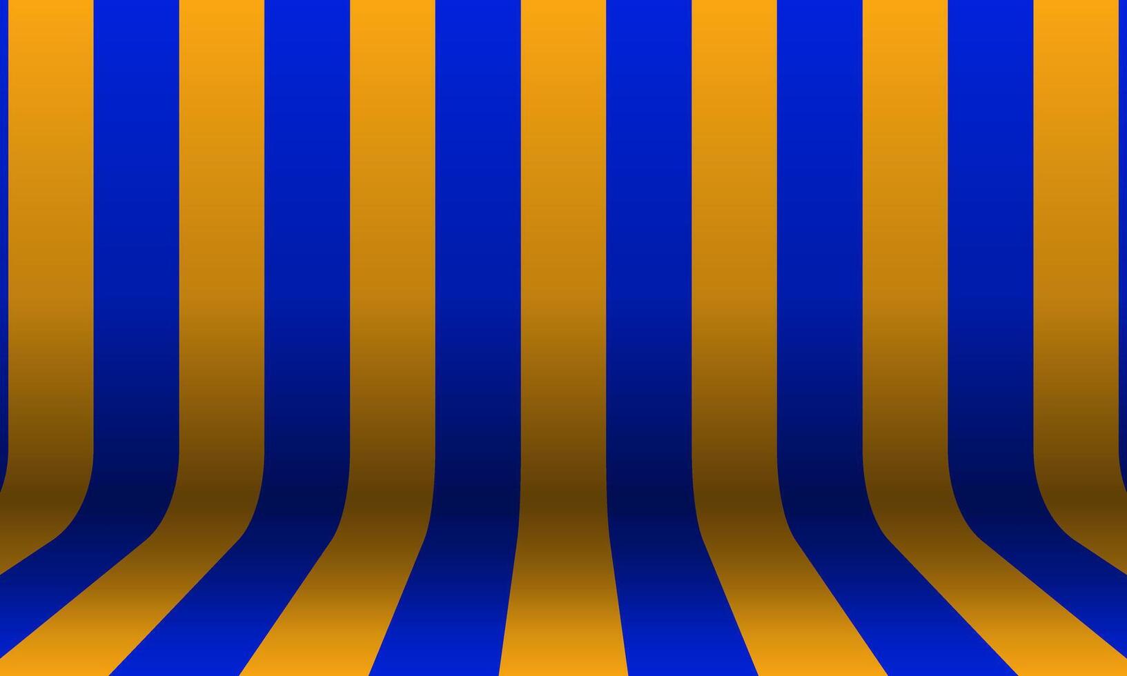 blue and yellow striped pattern studio room background vector