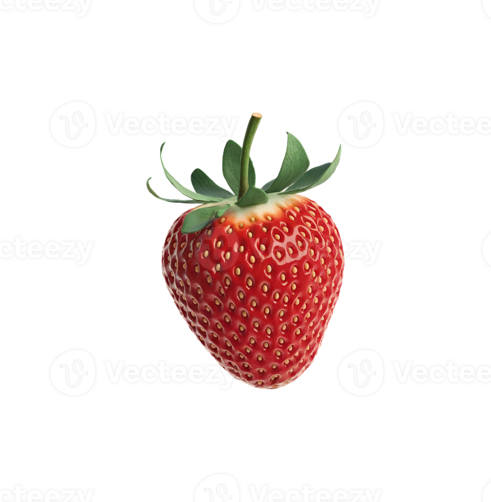 strawberry isolated on transparent background png