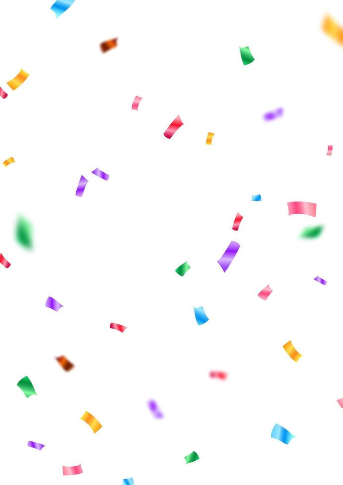confetti background Stunning colors that zigzag down for the celebration. Festive decoration illustration vector