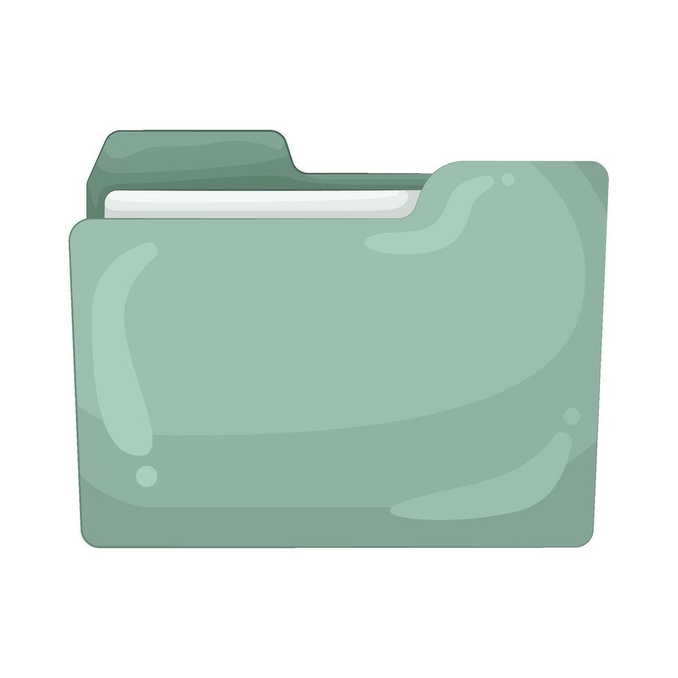 Illustration of folder vector
