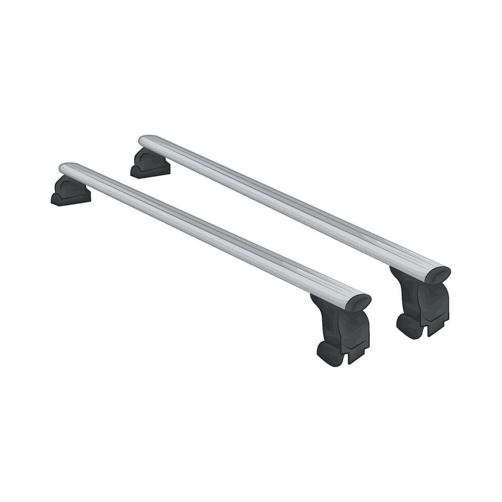 Illustration of car roof rail vector