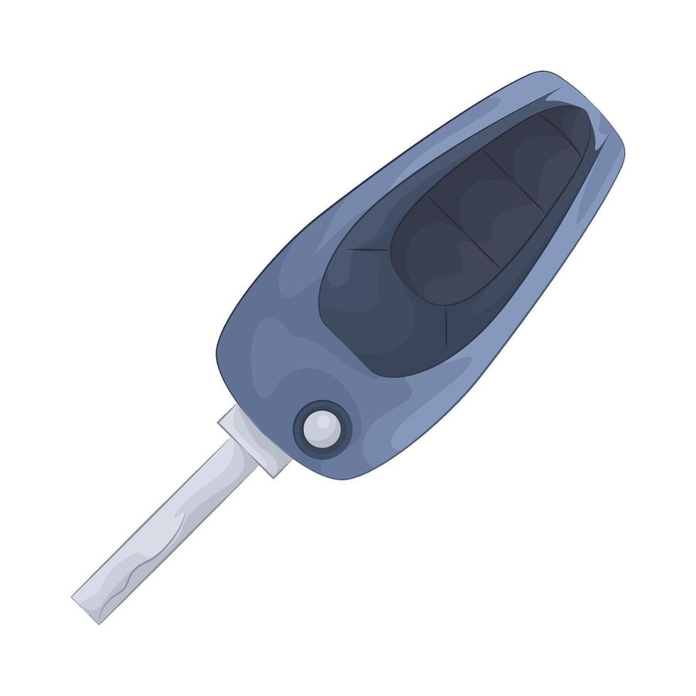 Illustration of car key vector