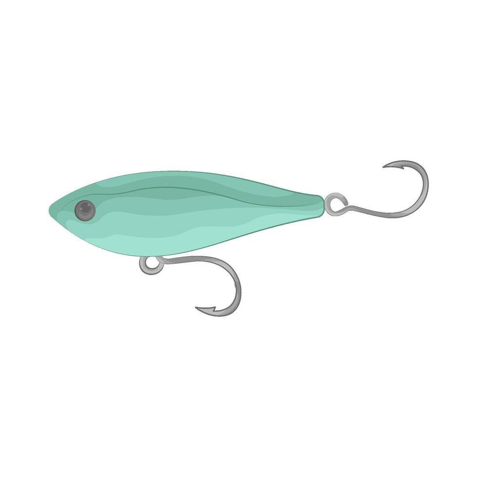 Illustration of fishing hook vector