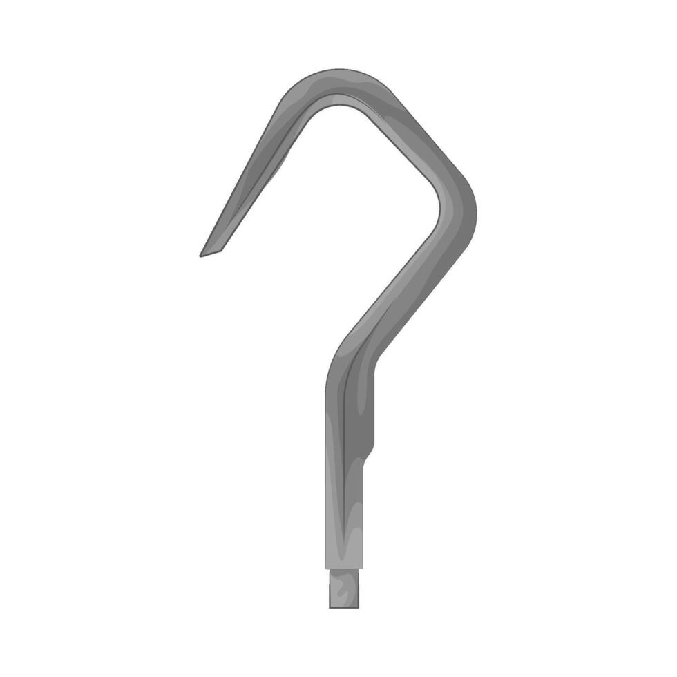 fishing hook illustration vector