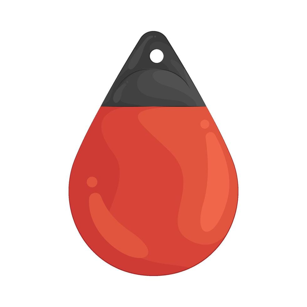 Illustration of fishing float vector