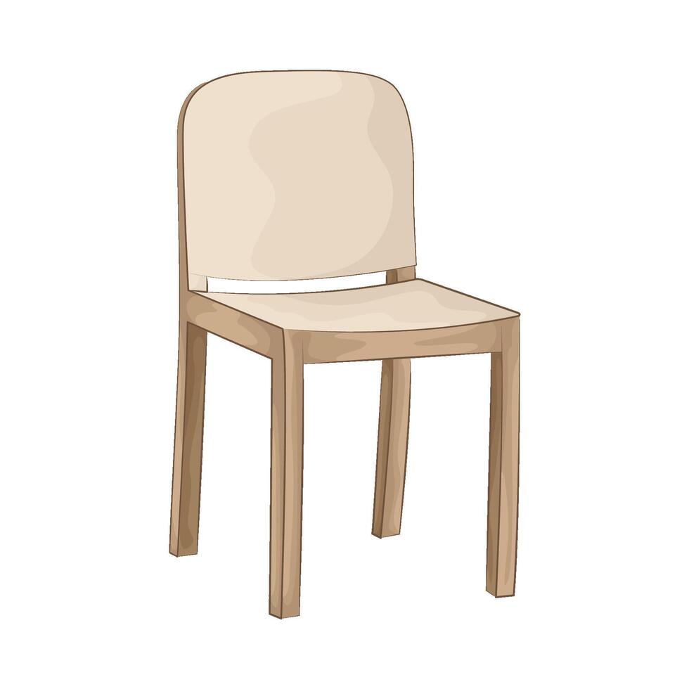Illustration of chair vector