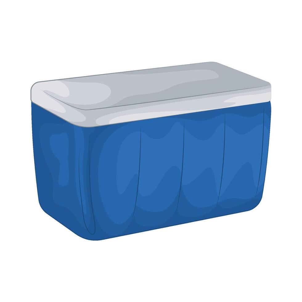Illustration of fish box vector