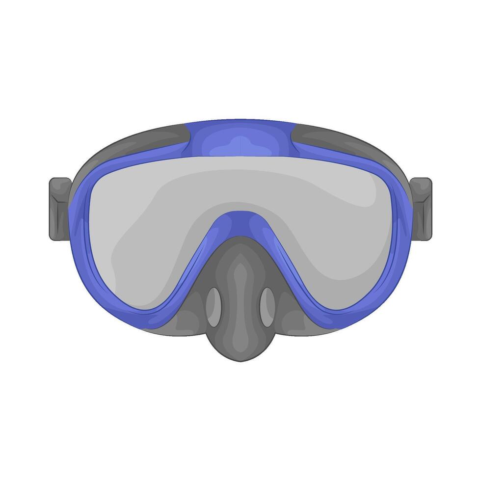 Illustration of diving mask vector