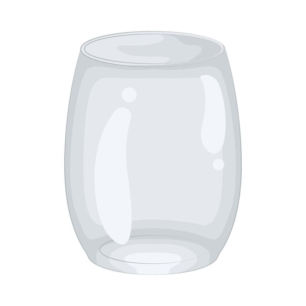 Illustration of glass vector
