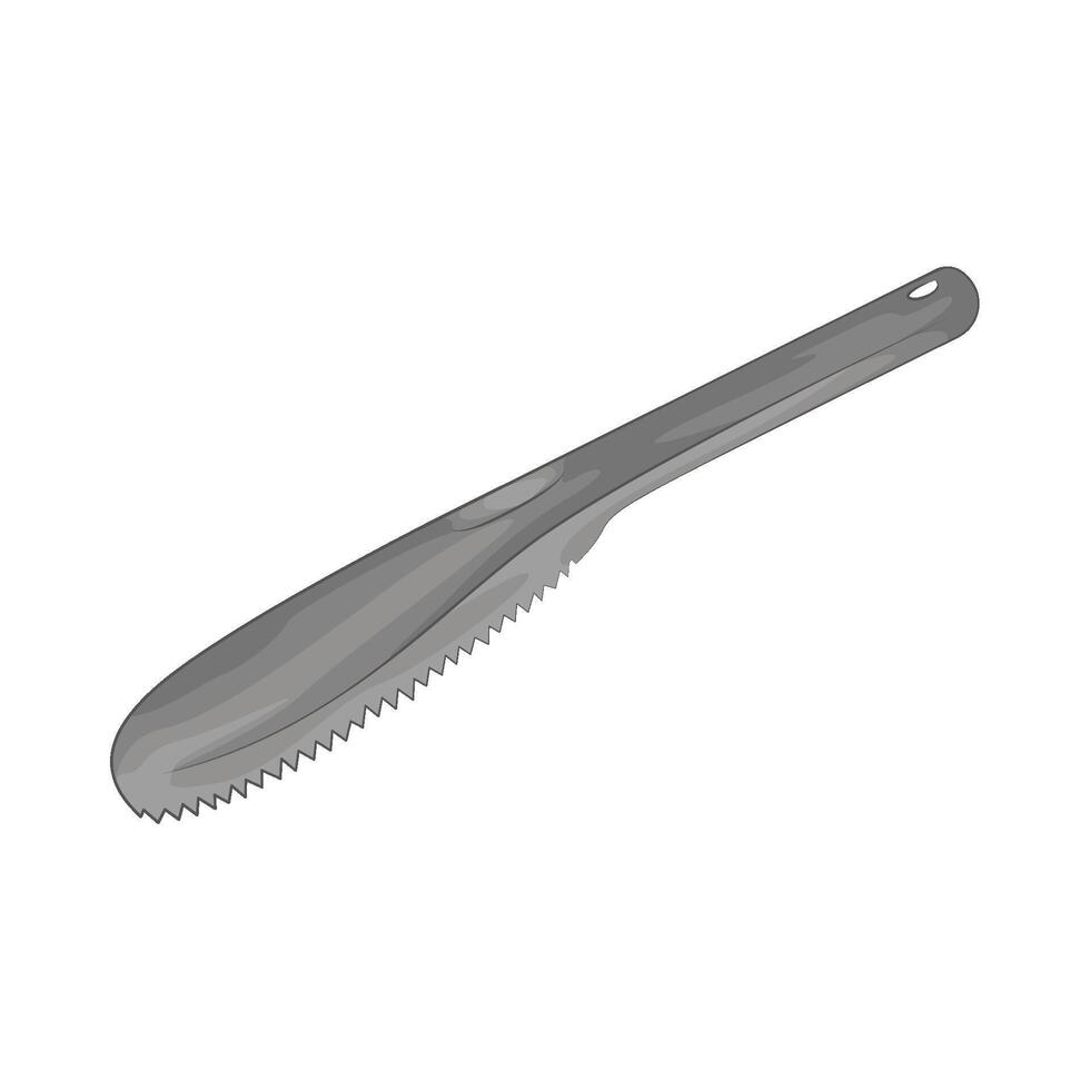 Illustration of fish scaler vector