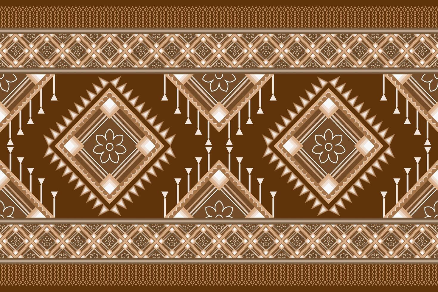 Navajo geometric ethnic pattern vector