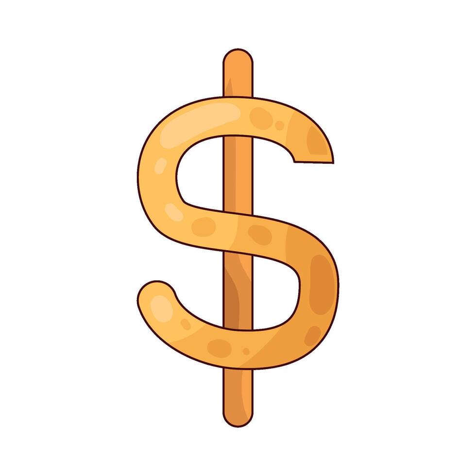 Illustration of dollar vector