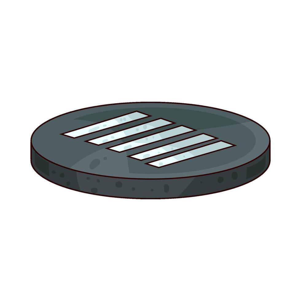 Illustration of crosswalk vector