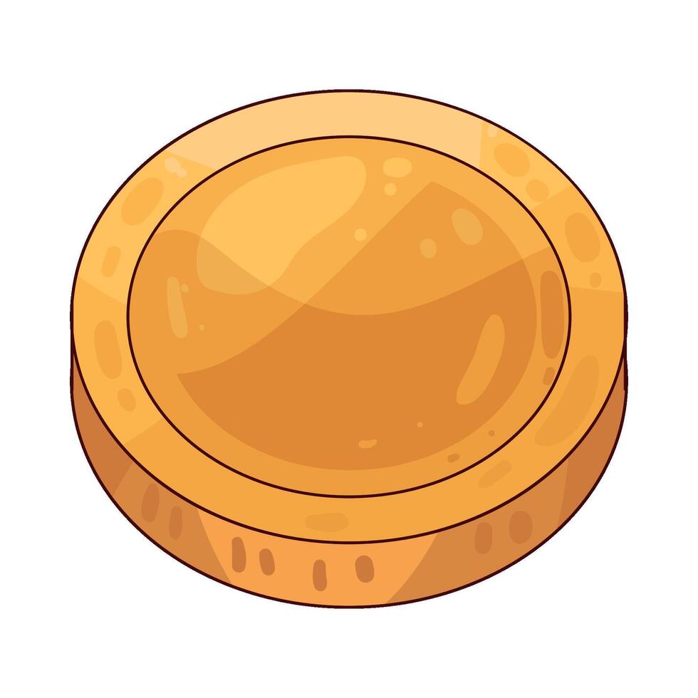 Illustration of coin vector