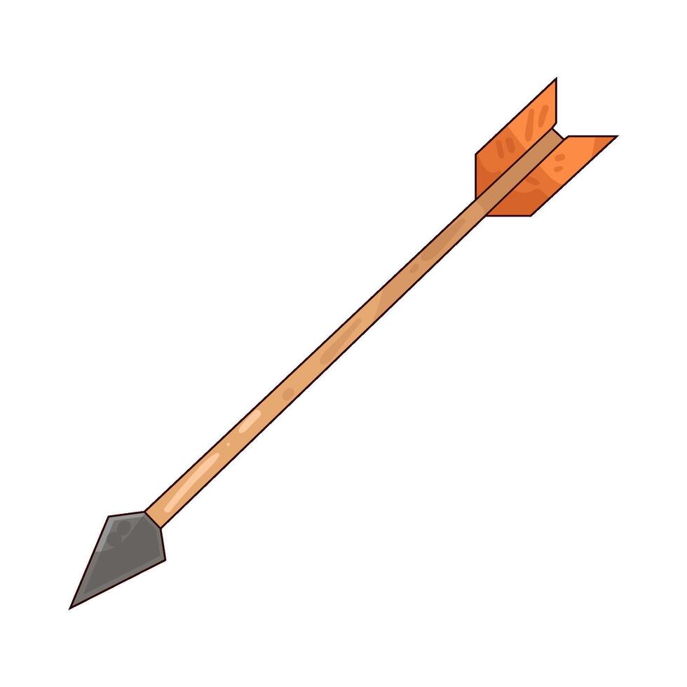 archery arrow illustration vector