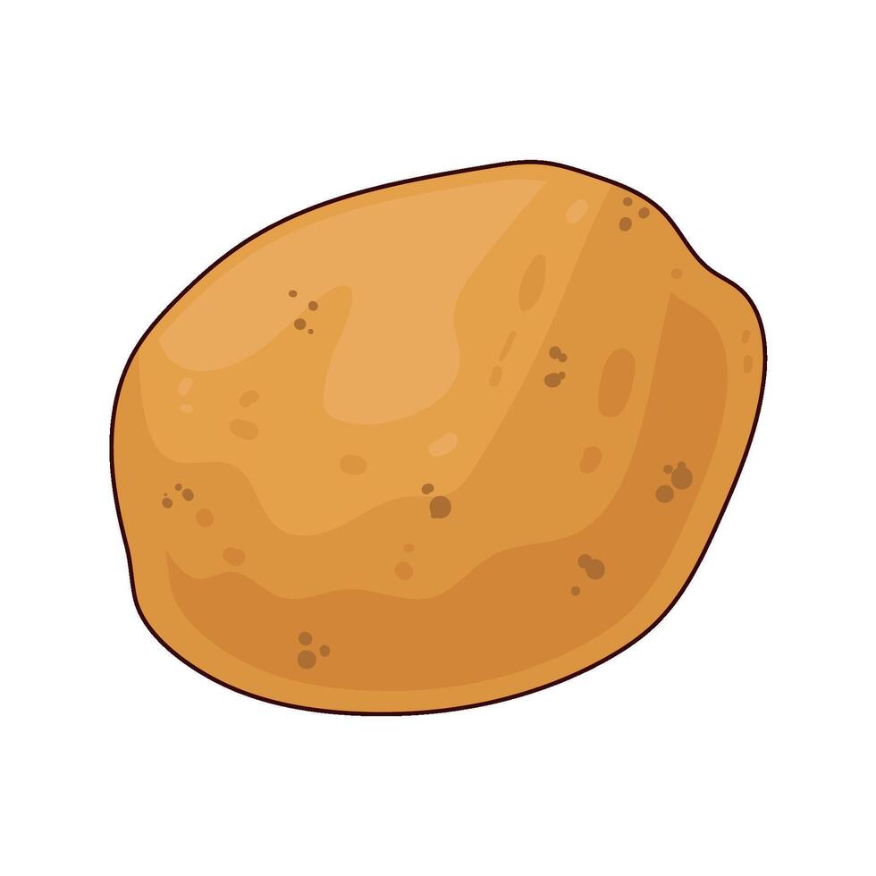 Illustration of potato vector