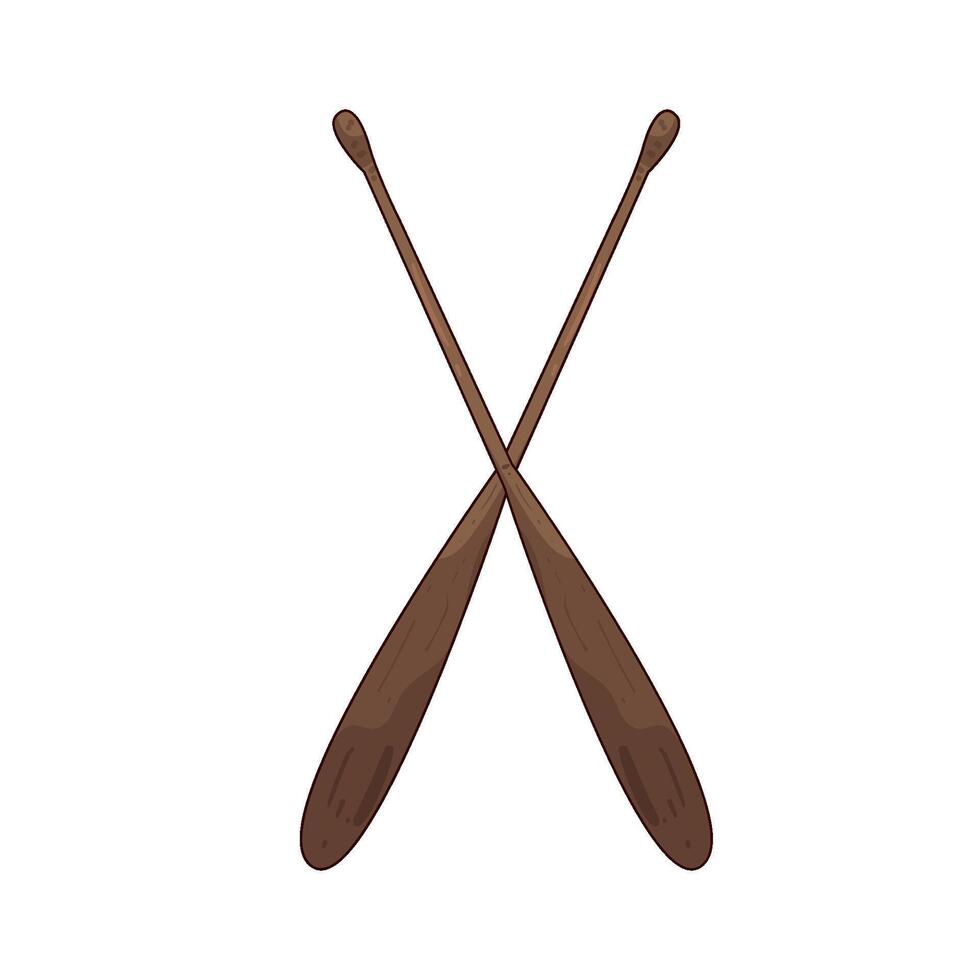 Illustration of fishing tools vector