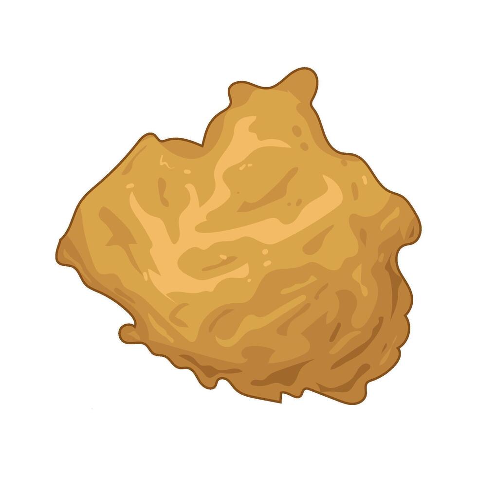 Illustration of bakwan vector