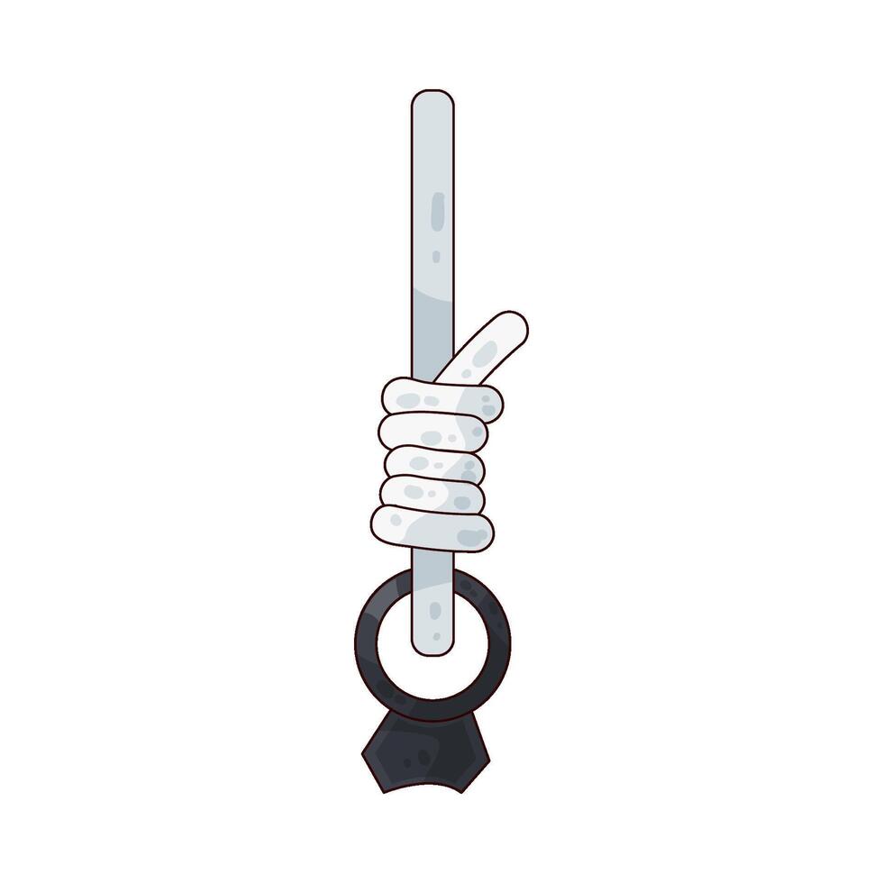 Illustration of fishing tools vector