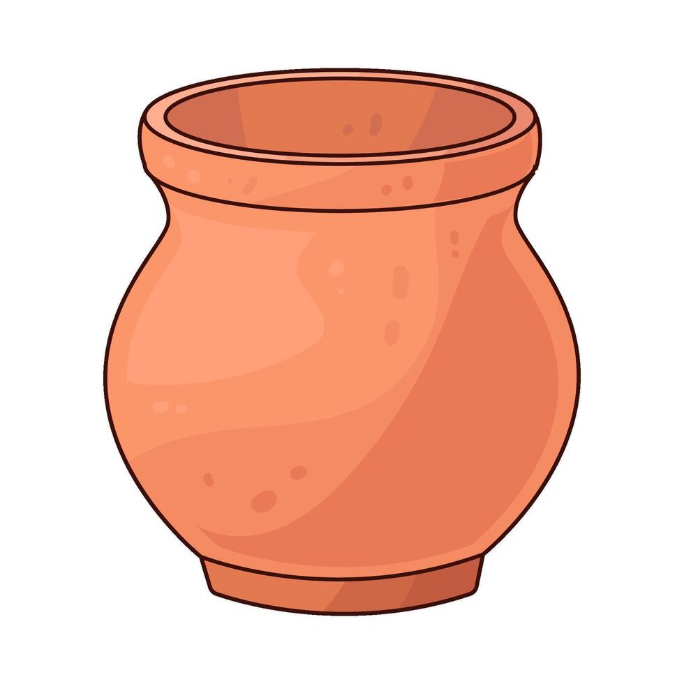 Illustration of vase vector