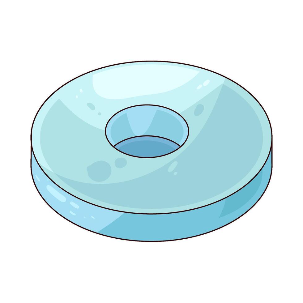 Illustration of fishing line vector