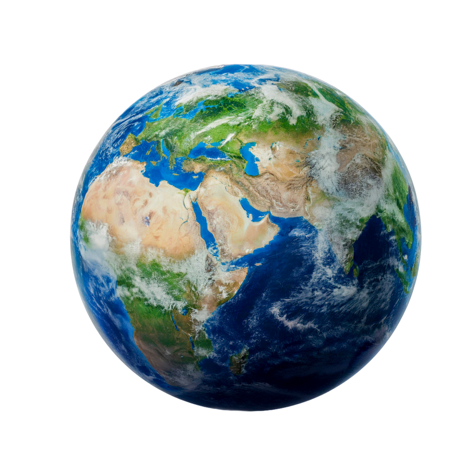 The earth is shown in this image png
