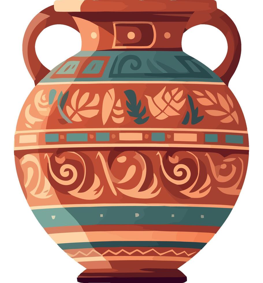 Ancient greek vase price 1 credit usd 1 vector