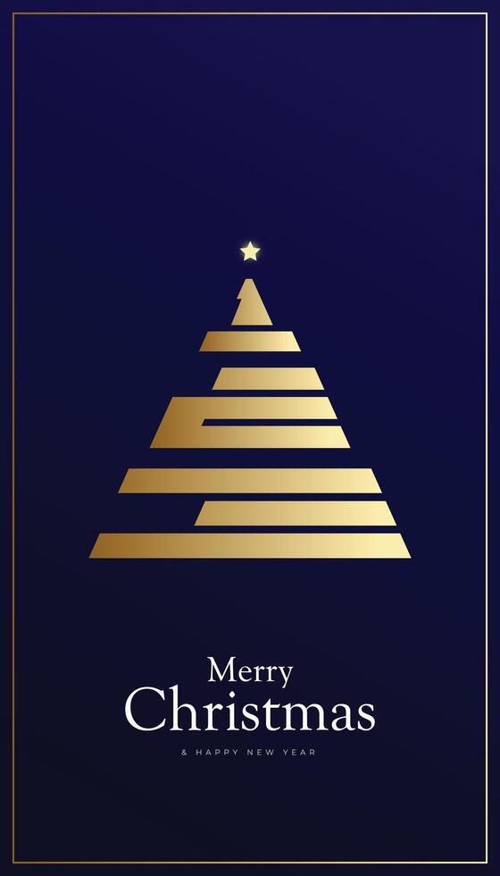 Christmas and New Year background with countdown style of numbers one, two, and three in the shape of a Christmas tree, luxurious, creative, and elegant theme. vector