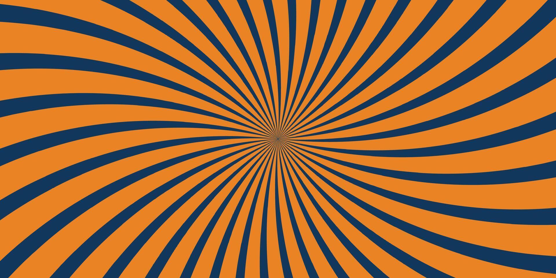 Comic flash explosion radial lines background design. illustration vector