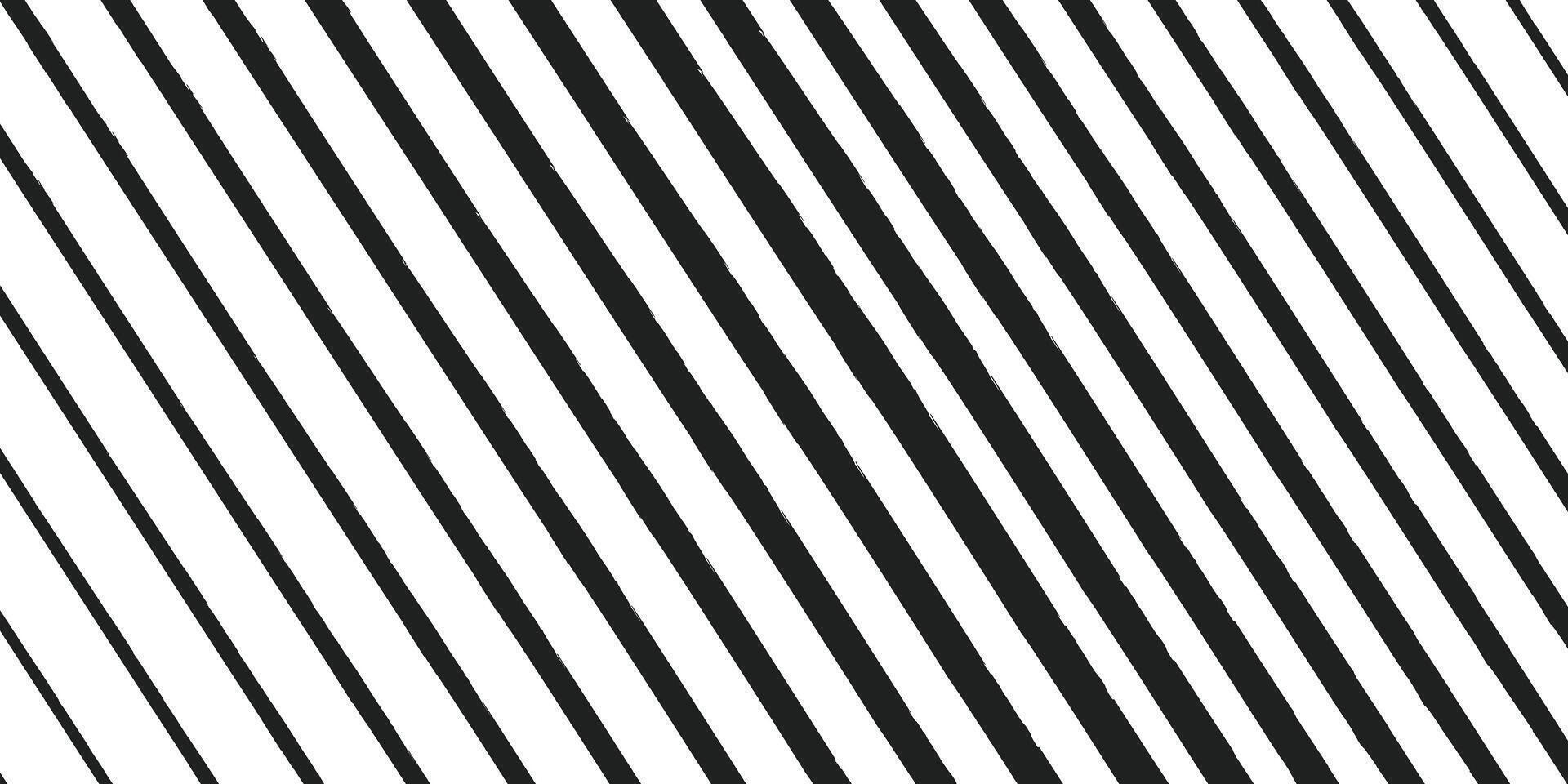Abstract black stripe lines on white background illustration vector