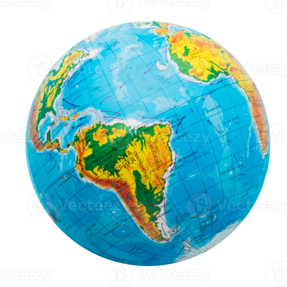 Old style world Globe png